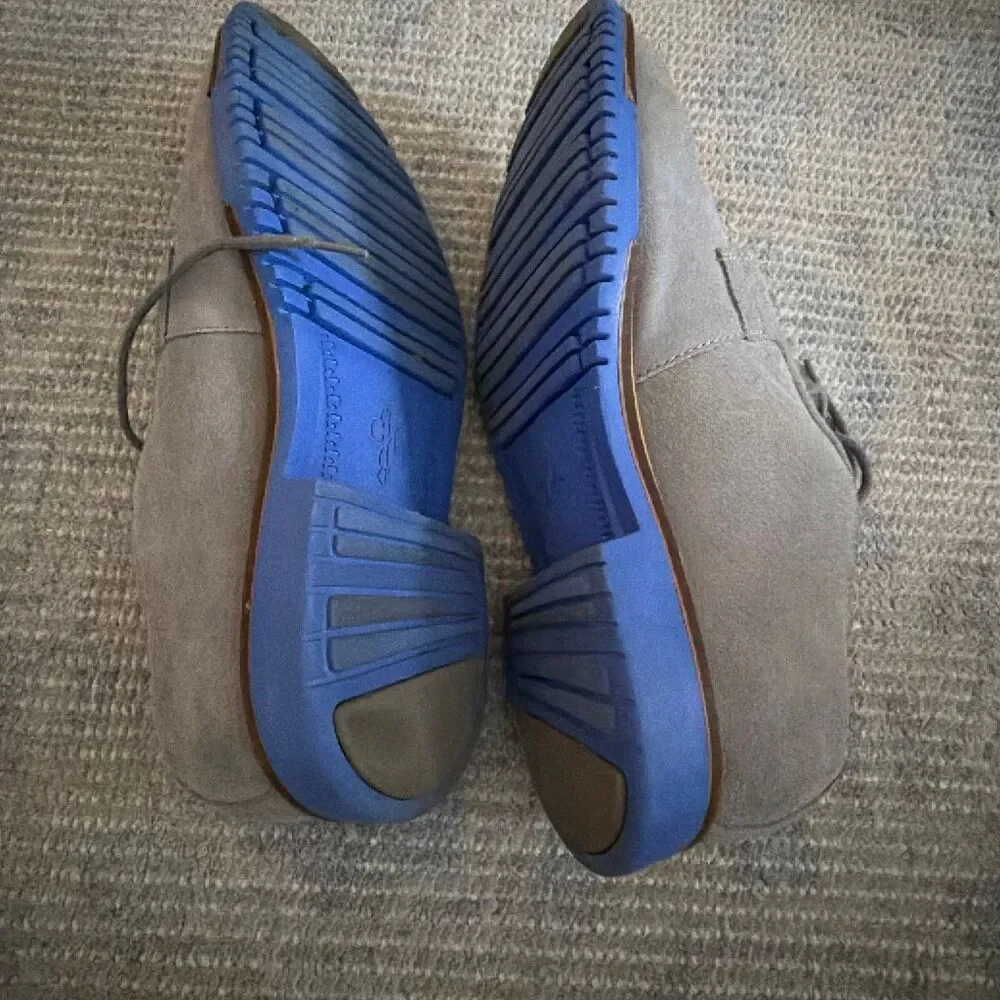 Cole Haan Men's Great Jones Plain Toe Oxfords Ironstone Suede size 9